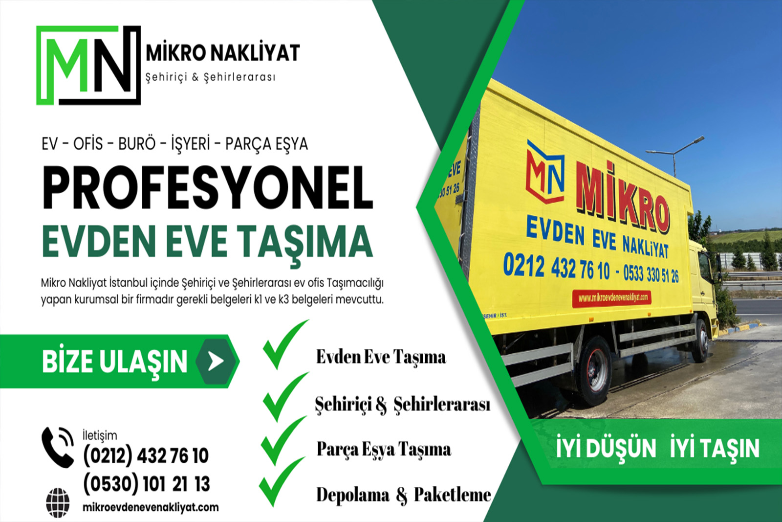 Esenkent evden eve taşımacılık